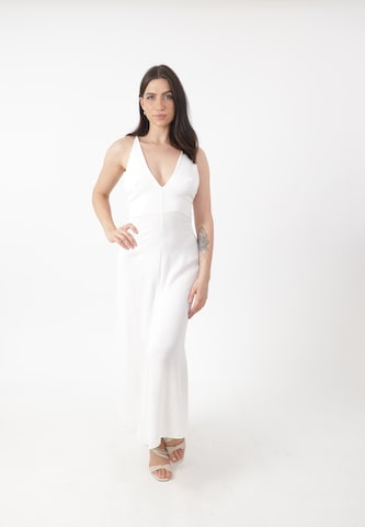 Elara Jurk in Wit: voorkant