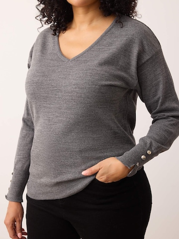 Trendyol Curve Πουλόβερ σε γκρι