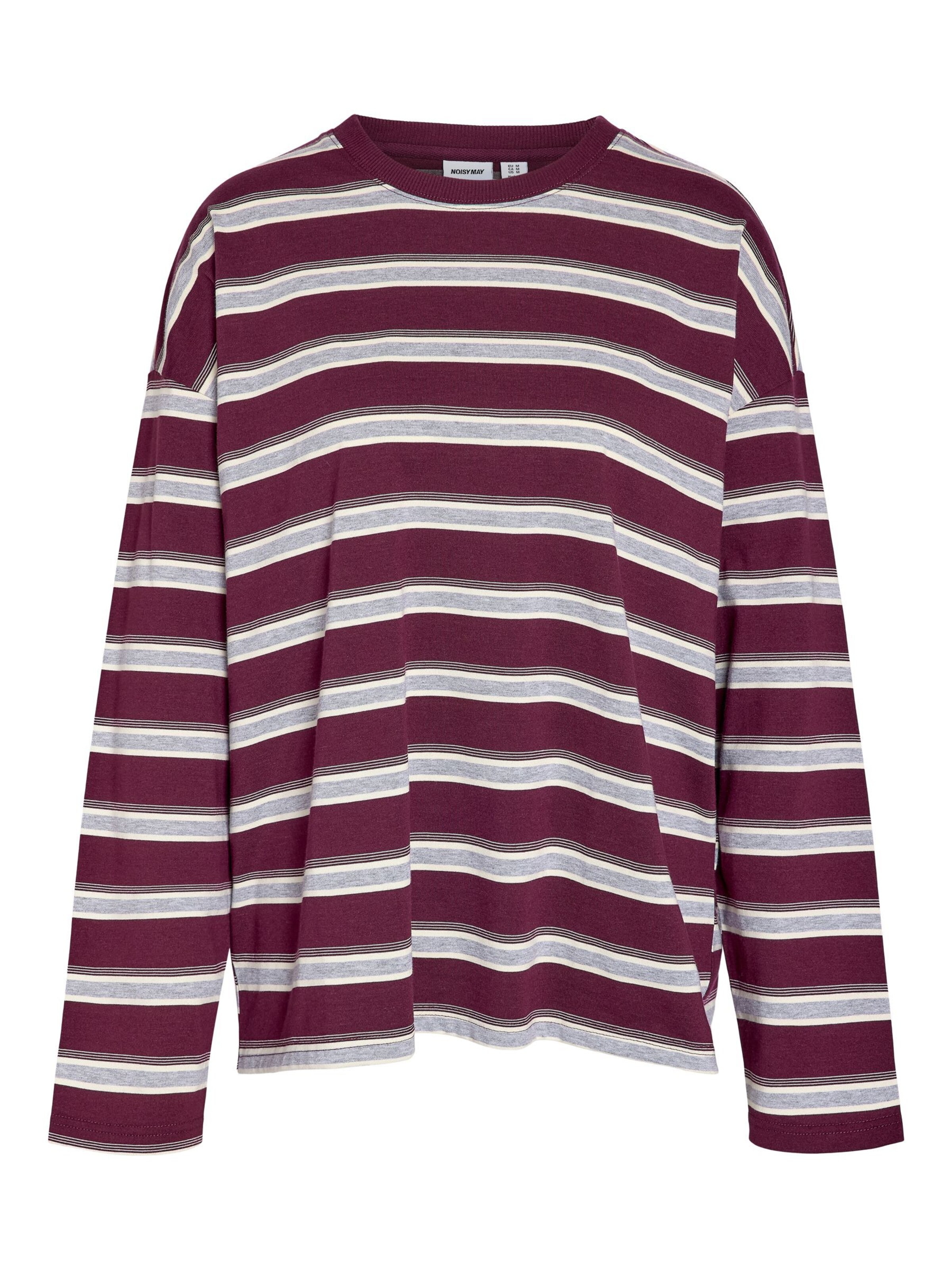Sweat-shirt 'NMEmber' Noisy may en rouge : devant