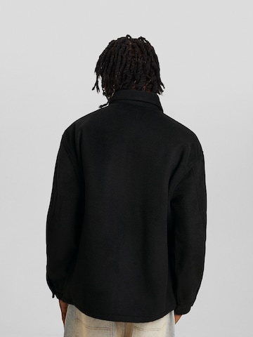 Bershka Between-season jacket in Black