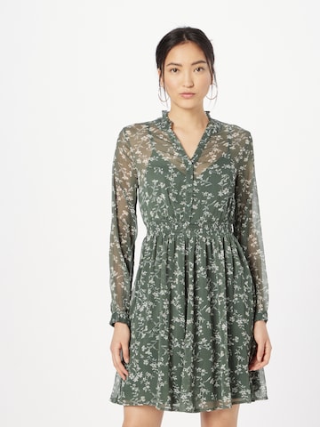 ABOUT YOU Shirt dress 'Linda' in Green: front