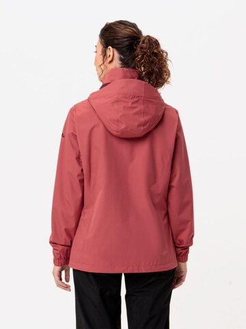 VAUDE Outdoorjas 'Escape' in Rood