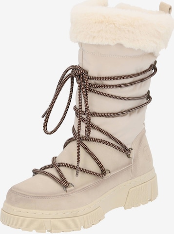 Palado Snowboots 'Yeronisos' in Beige: voorkant