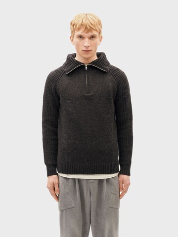 Pull-over 'Otto' Thinking MU en noir : devant