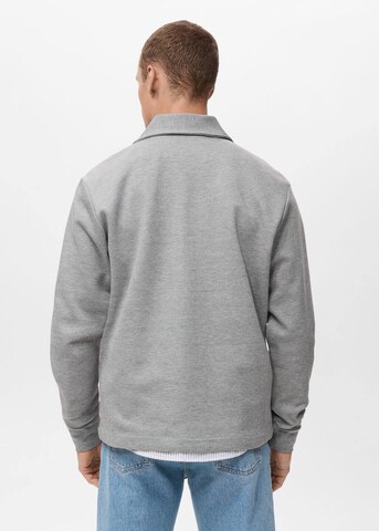 MANGO MAN Sweatshirt 'Winnym' in Grey