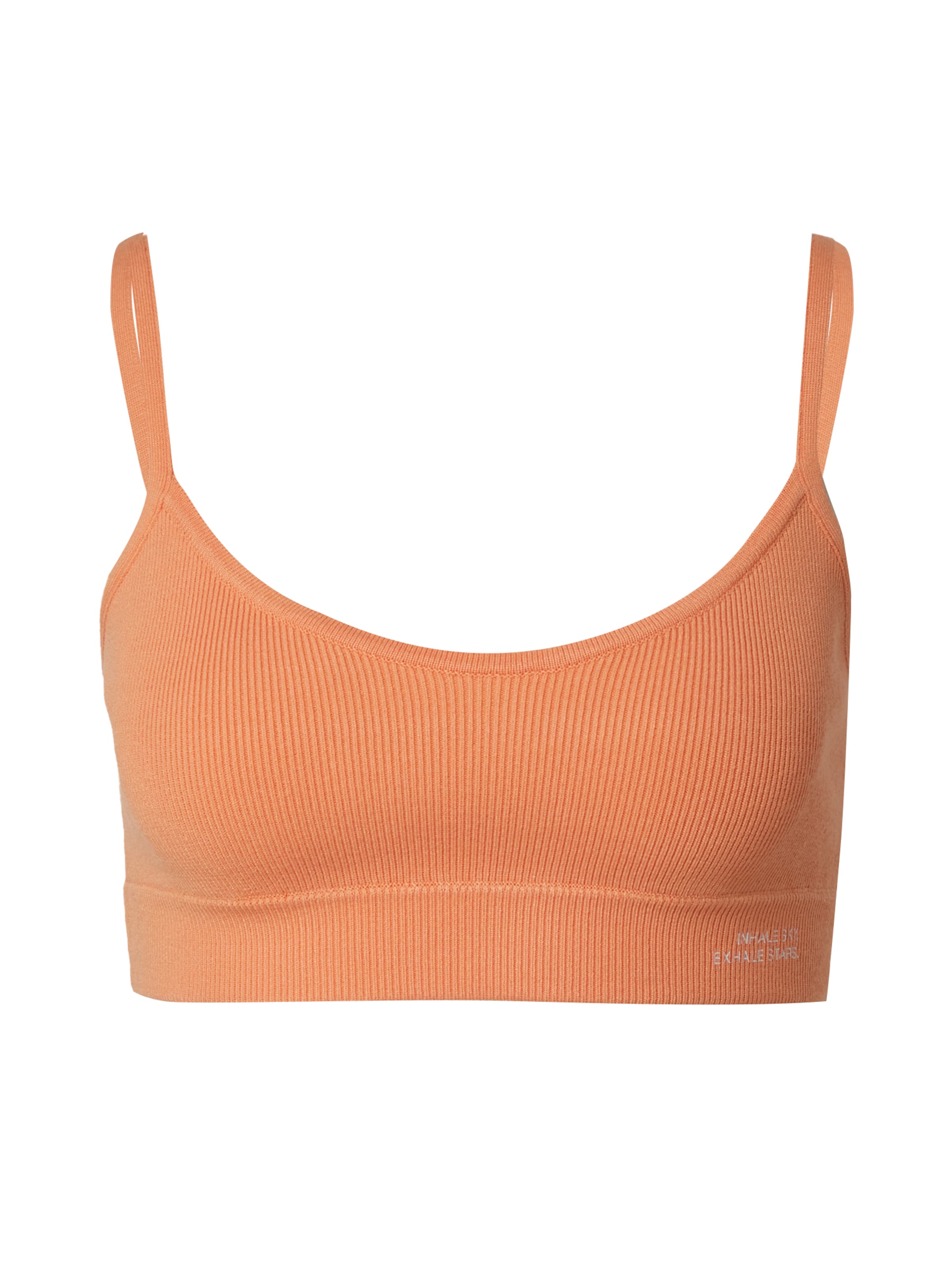 Kamila Šikl Бюстие Плетен топ 'Cara' в оранжево: отпред