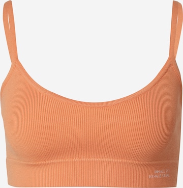 ABOUT YOU x Kamila Šikl Bustier Strikketopp 'Cara' i oransje: forside