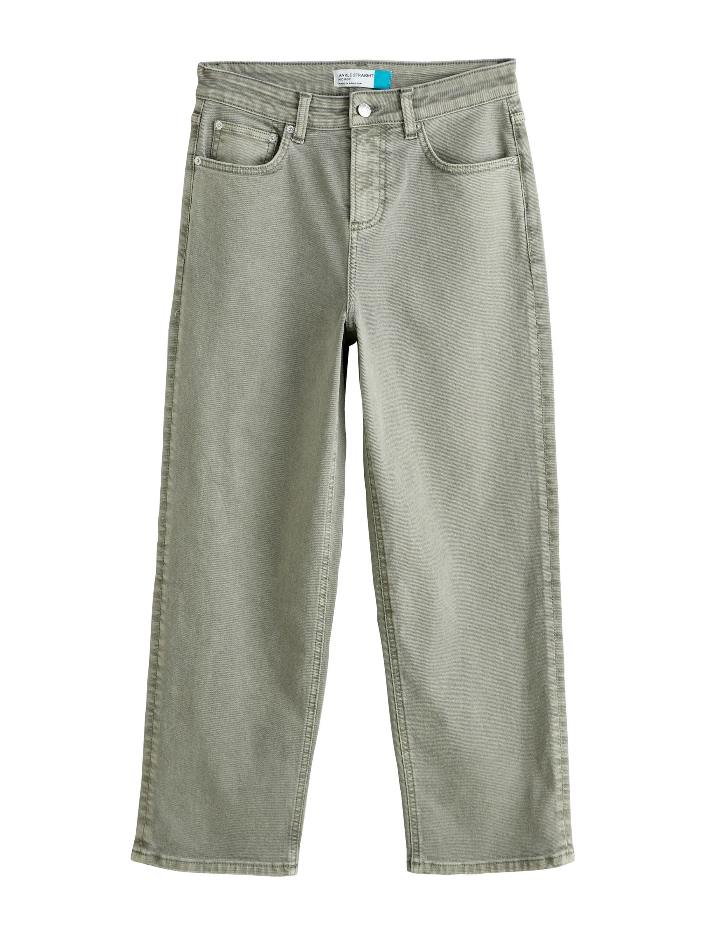 Next Regular Jeans in Grün: Vorderseite