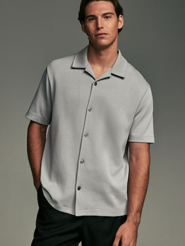 Next Comfort Fit Πουκάμισο σε γκρι