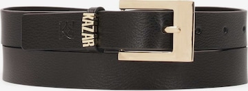 Ceinture Kazar en noir : devant