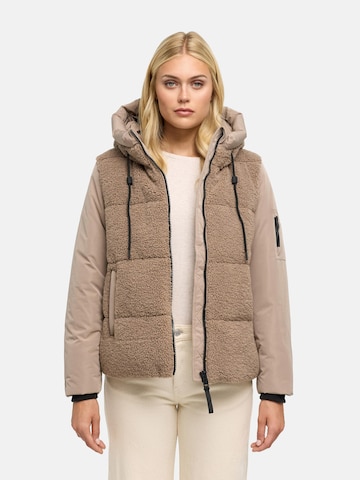 Giacca funzionale 'Elidee 16' di MARIKOO in beige: frontale
