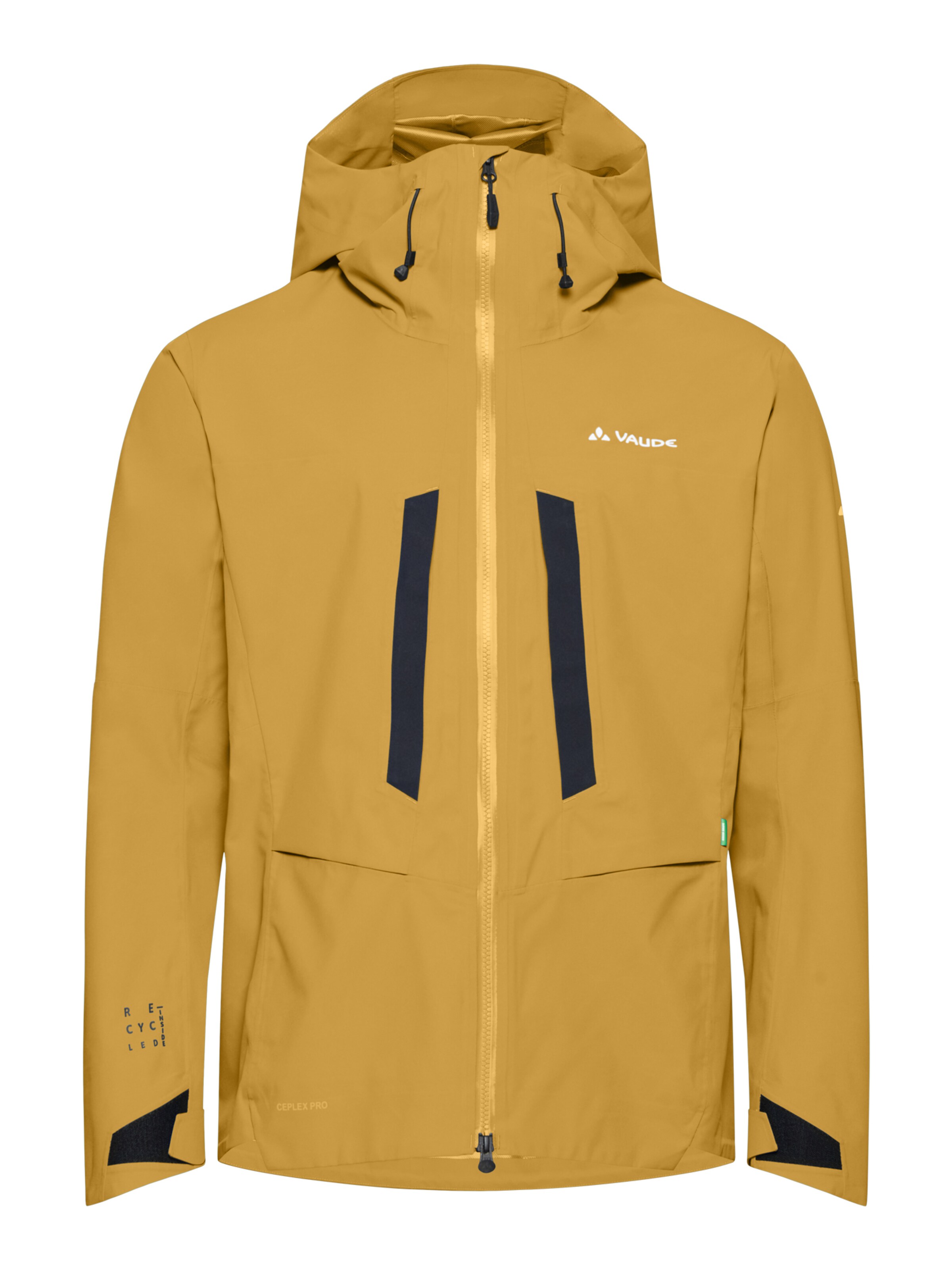 VAUDE Outdoorjacke 'Monviso' in Gelb: Vorderseite