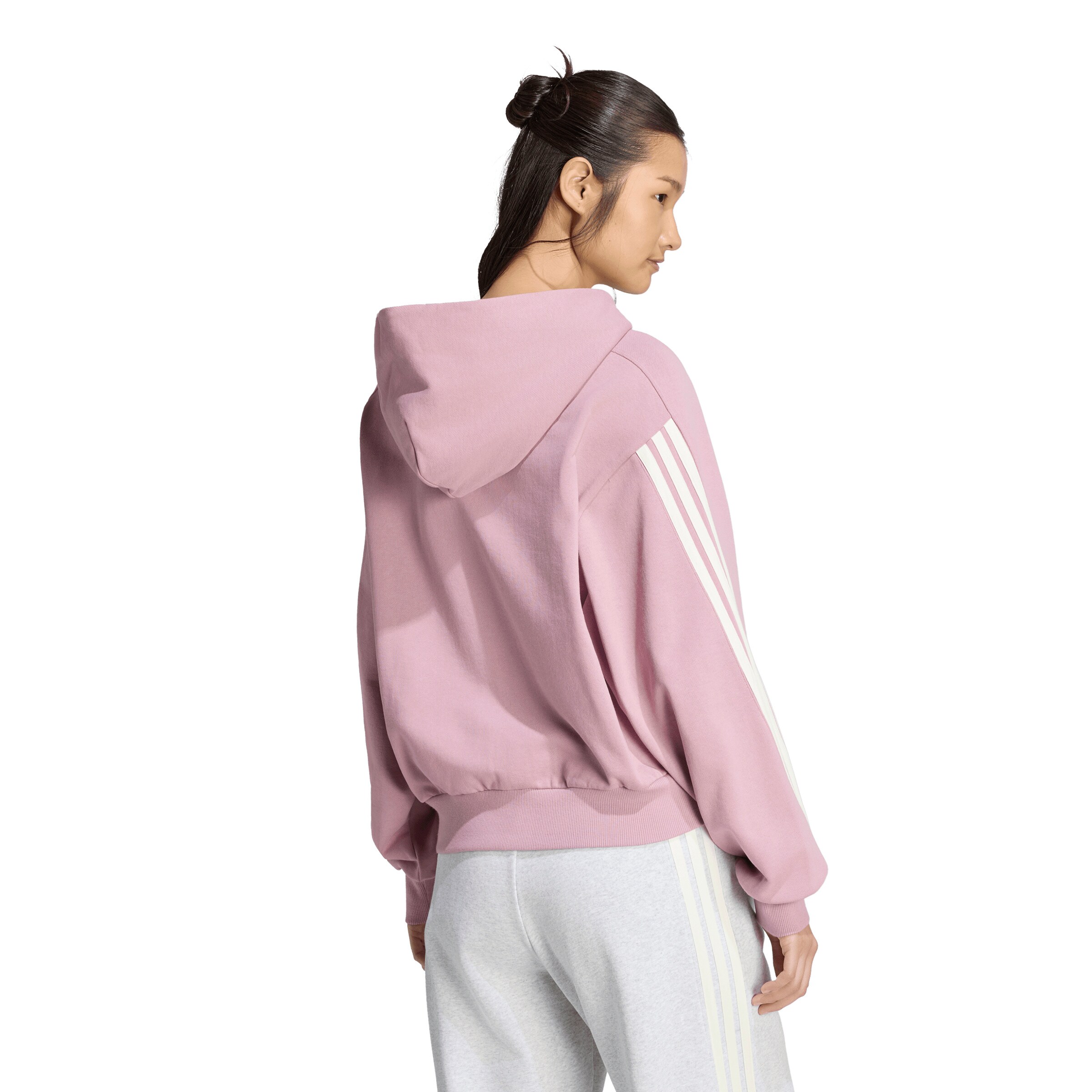 ADIDAS SPORTSWEAR Αθλητική ζακέτα φούτερ 'AK' σε λιλά
