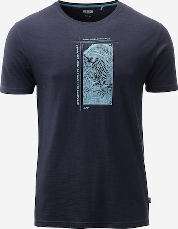 LPO T-Shirt 'OLRIK' in Blau: front