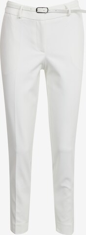 Orsay Pleated Pants in White: front