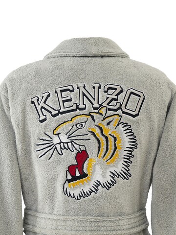 KENZO Long Bathrobe 'KVTIGER' in Grey