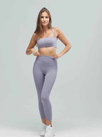 DRILLS Apparel Skinny Leggings 'ACTIVE' in Purple