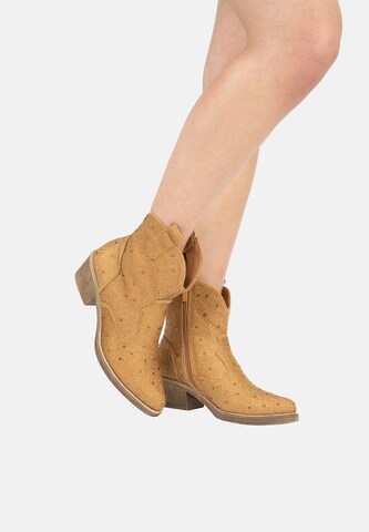 Salinyang Cowboylaarzen in Bruin