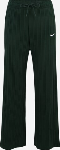 Nike Sportswear Zvonové kalhoty Kalhoty – zelená: přední strana