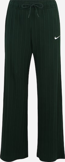 Pantaloni Nike Sportswear pe verde închis / alb, Vizualizare produs