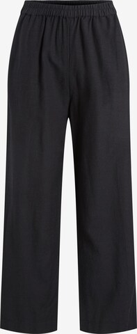 VILA Zvonové kalhoty Kalhoty 'Prisilla' – černá: přední strana
