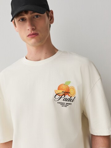 T-Shirt Next en blanc