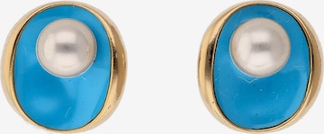 Boucles d'oreilles IZIA en bleu : devant