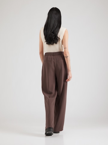 MSCH COPENHAGEN Широкий Штаны 'Macy Michelle' в Коричневый