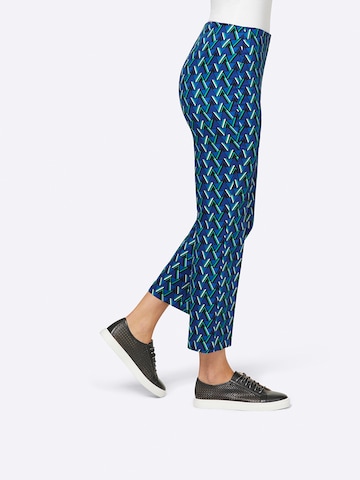 Regular Pantalon heine en bleu