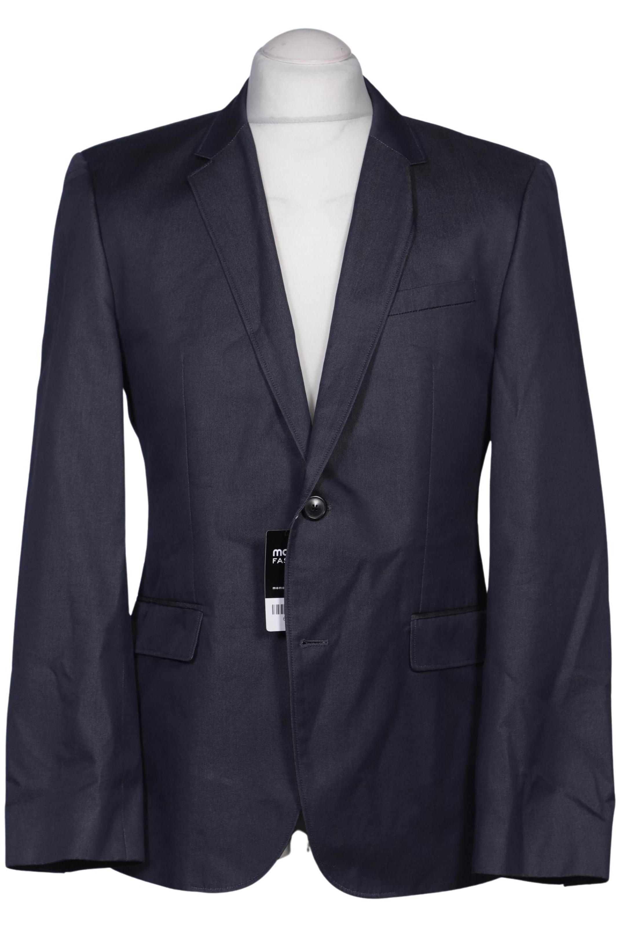 HUGO Suit Jacket in M-L in Blue: front