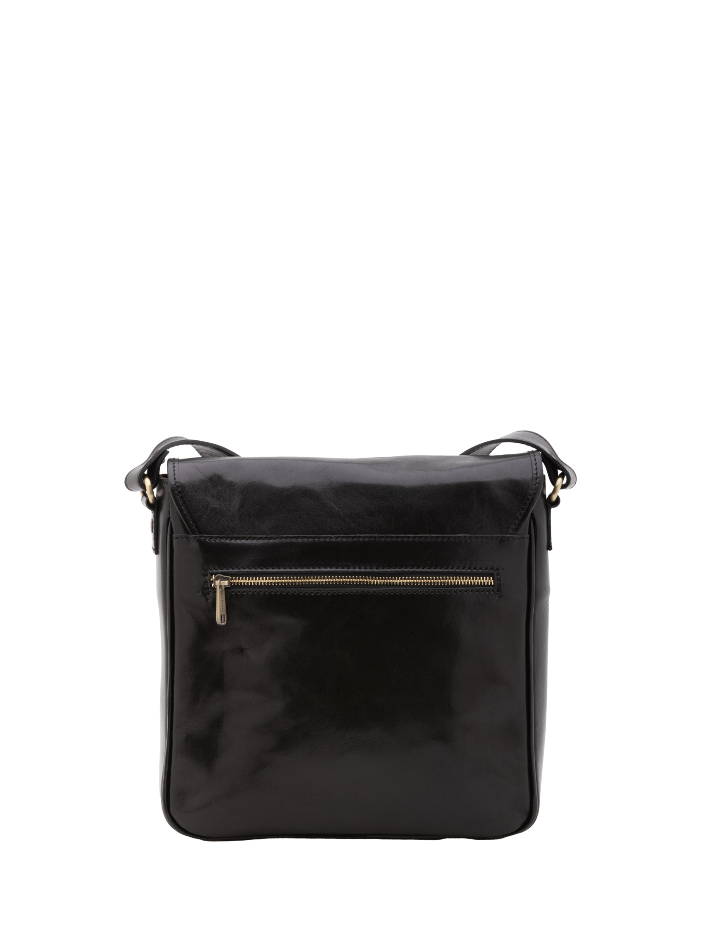 Borsa a tracolla 'Borsa a tracolla uomo vera pelle con chiusura magnetica - Made in Italy' di I Fratelli in nero