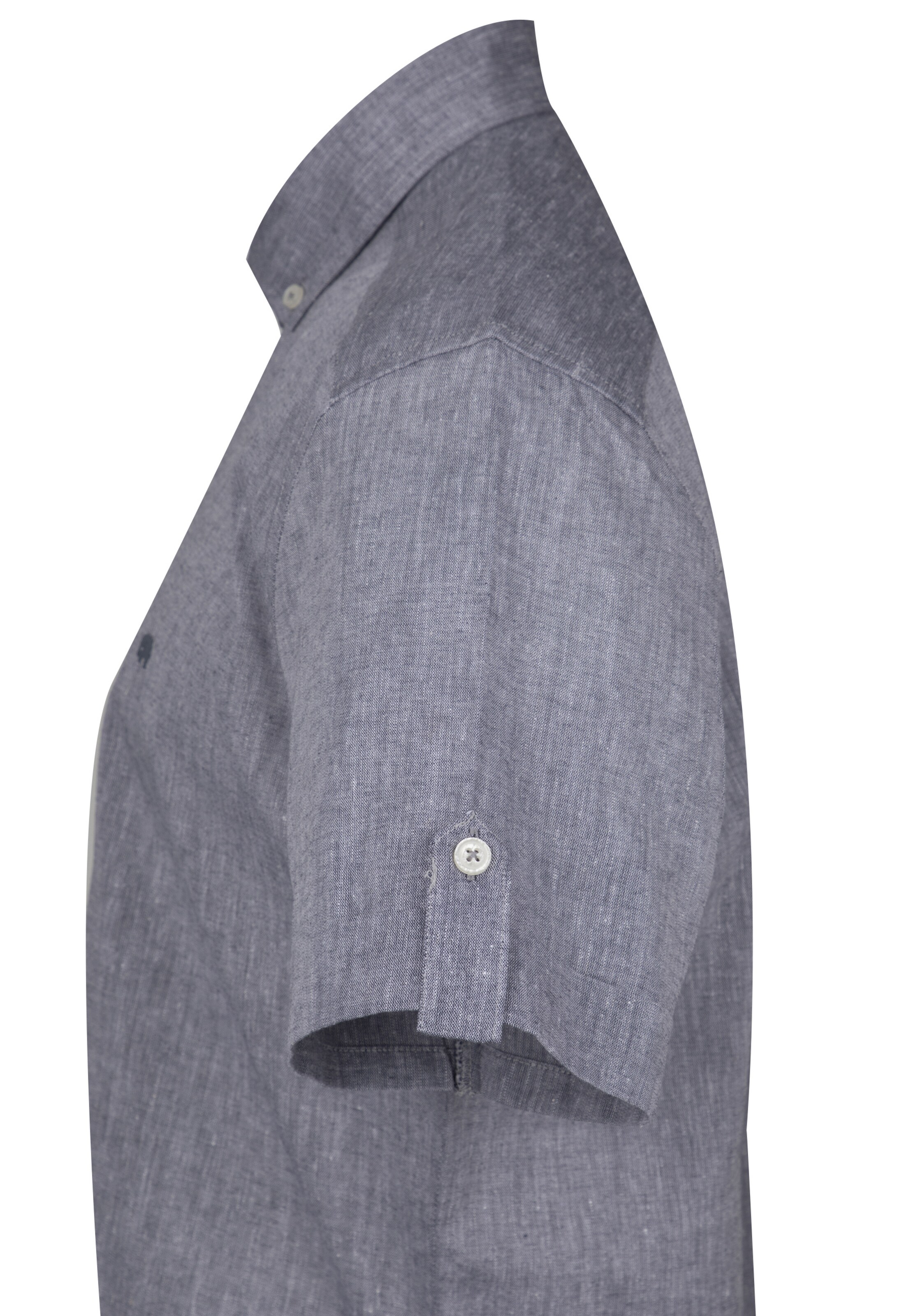 Jimmy Sanders Средняя посадка Рубашка в Синий