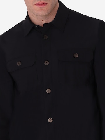 Distretto12 - Chaqueta de entretiempo en negro