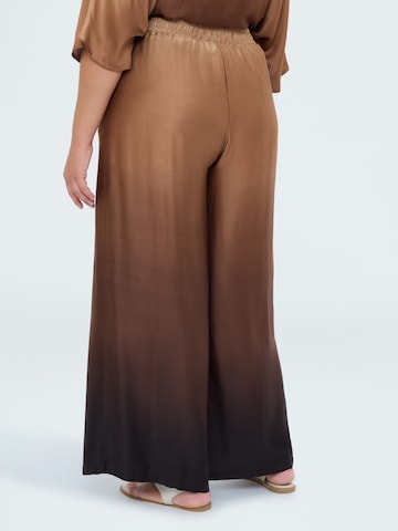 Fiorella Rubino Wide leg Pants in Brown