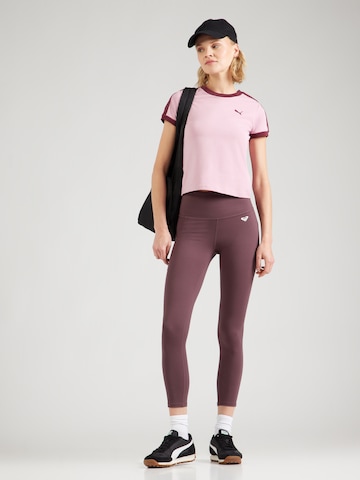 ROXY Skinny Sports trousers 'HEART INTO' in Purple