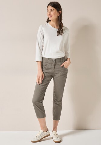 CECIL Slim fit Pants in Brown