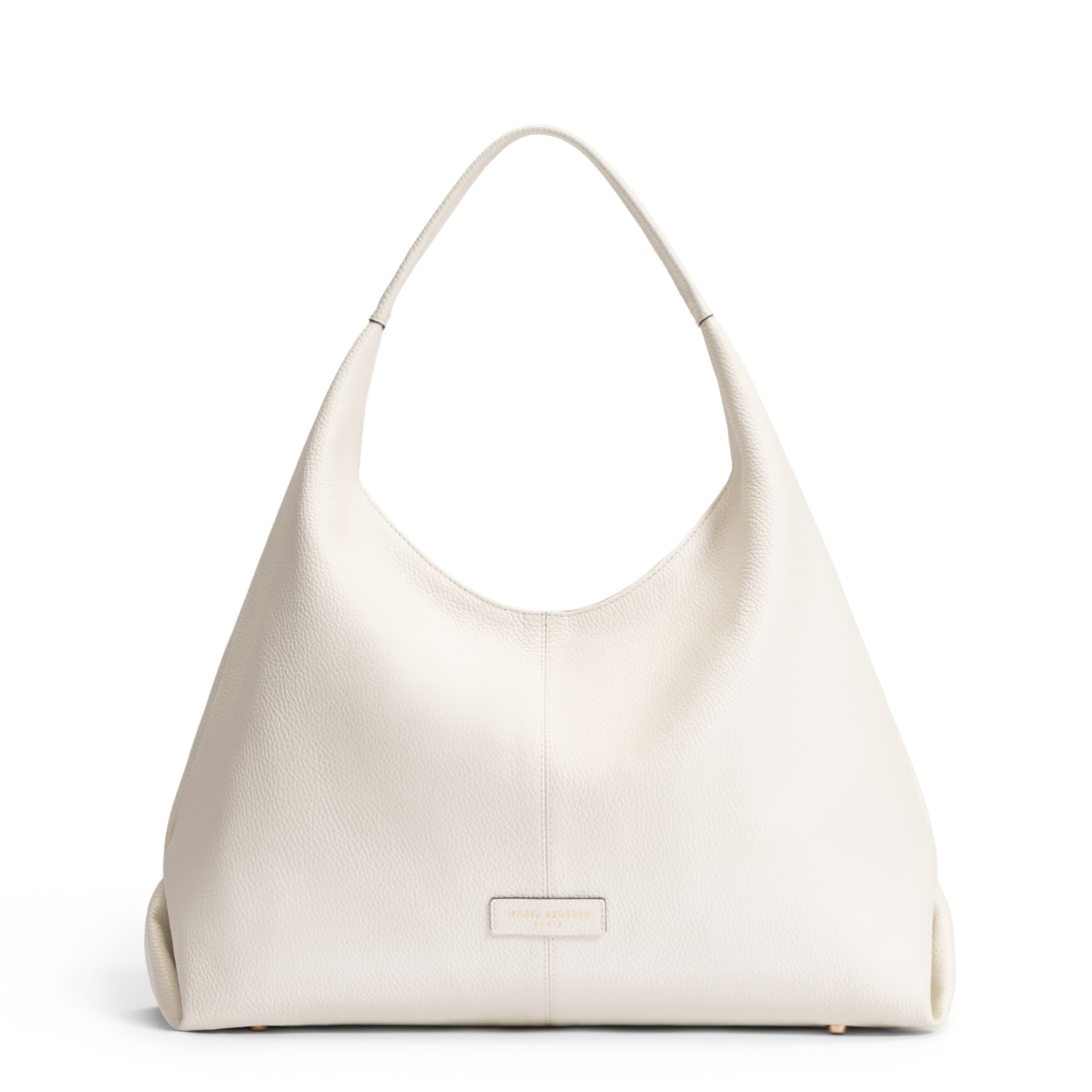 Isabel Bernard Shoulder Bag in Beige: front