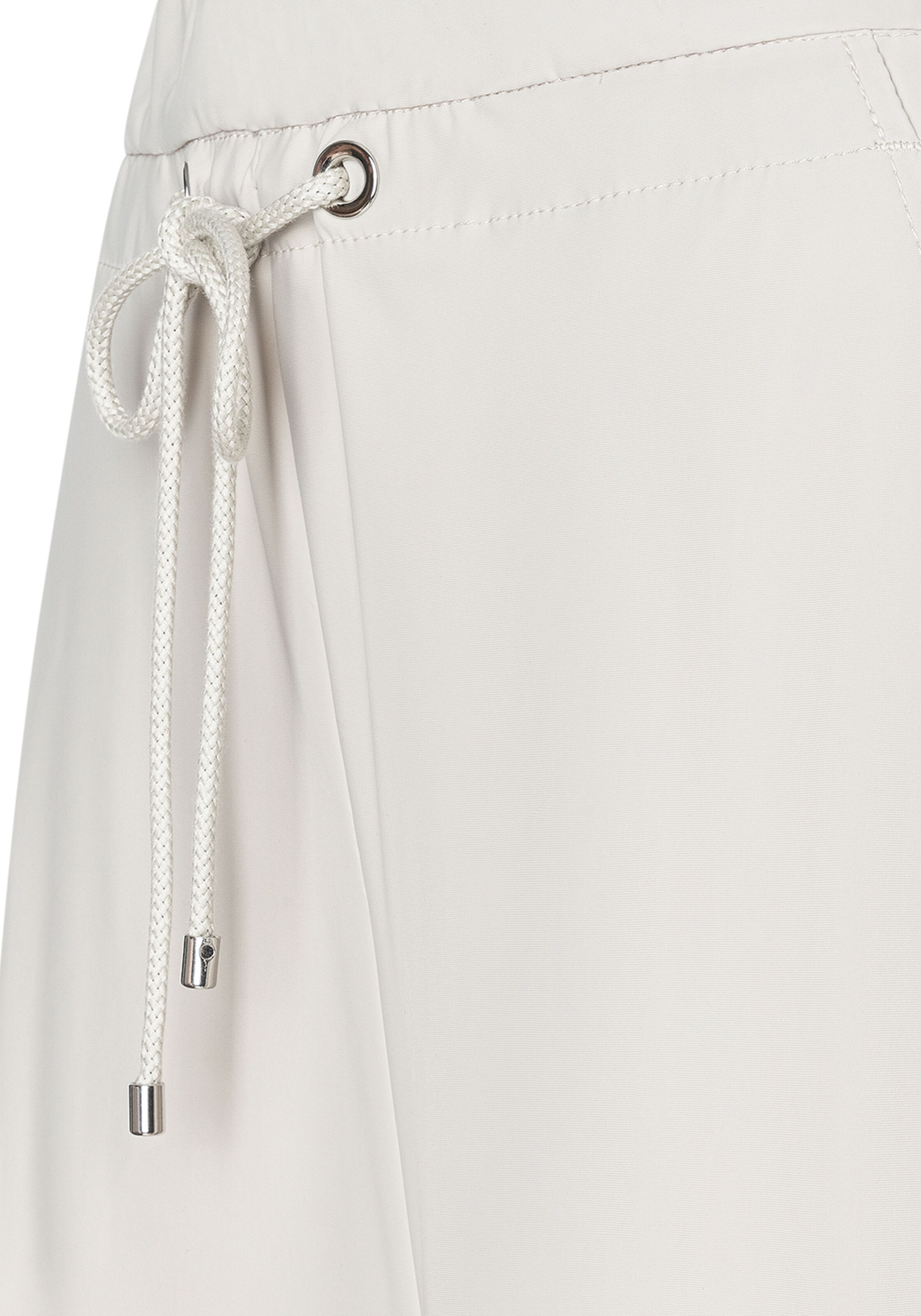 MAC Wide Leg Hose in Weiß