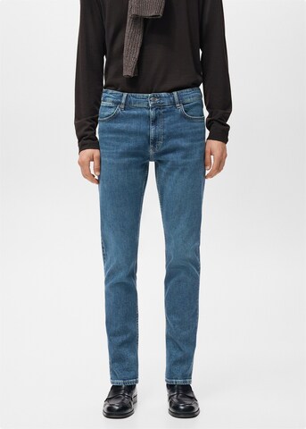 MANGO MAN Slimfit Jeans 'Patrick' in Blau: Vorderseite
