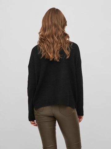 VILA Sweter 'Cilia' w kolorze czarny