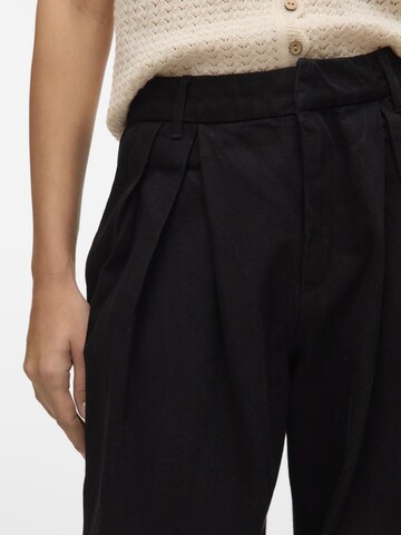 VERO MODA - Pierna ancha Pantalón vaquero plisado 'VMPennie' en negro