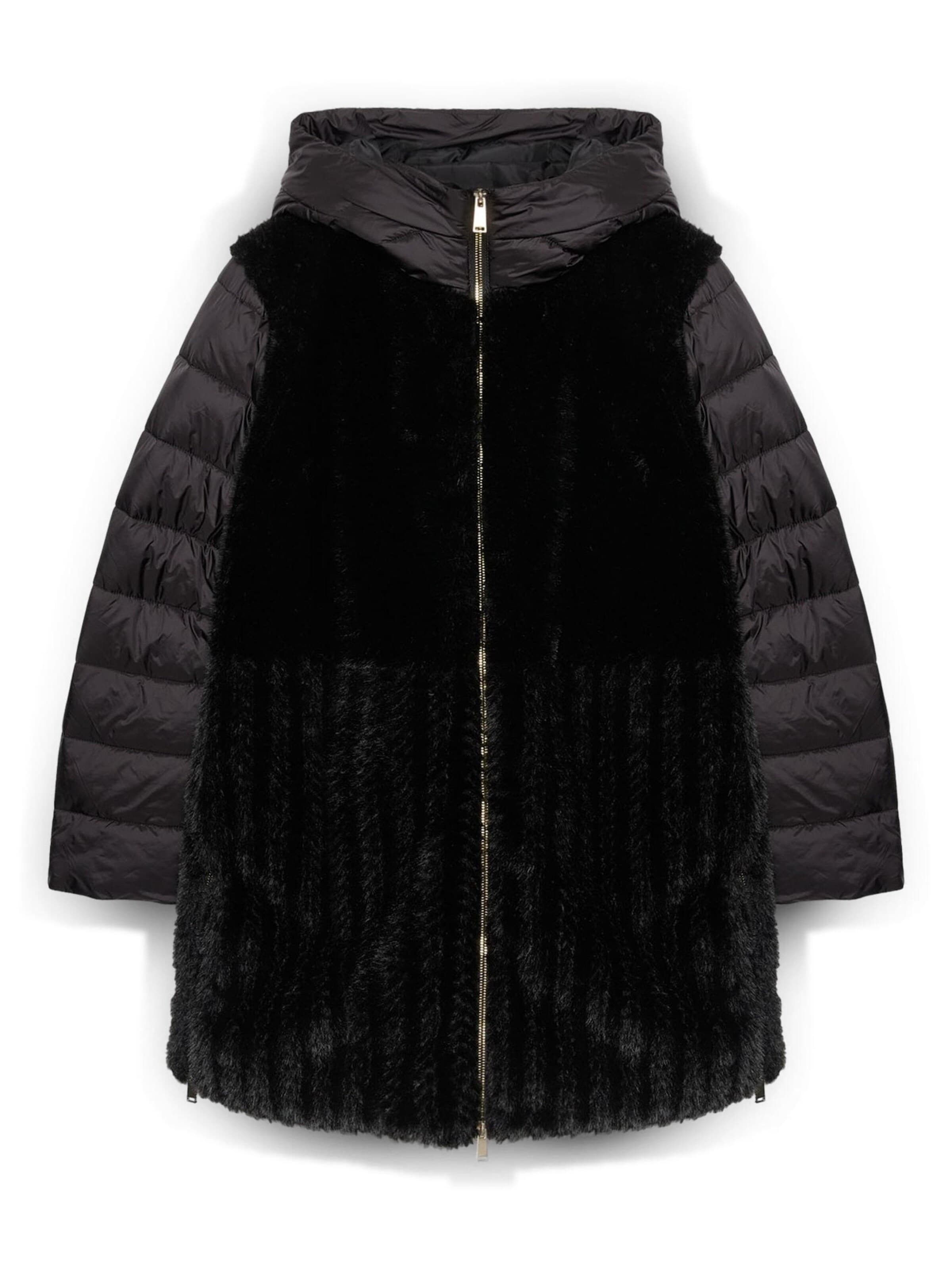 Fiorella Rubino - Chaqueta de invierno en negro: frente