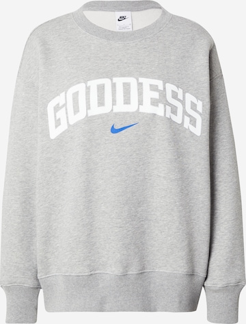 Sweat-shirt 'PHNX FLC' Nike Sportswear en gris : devant