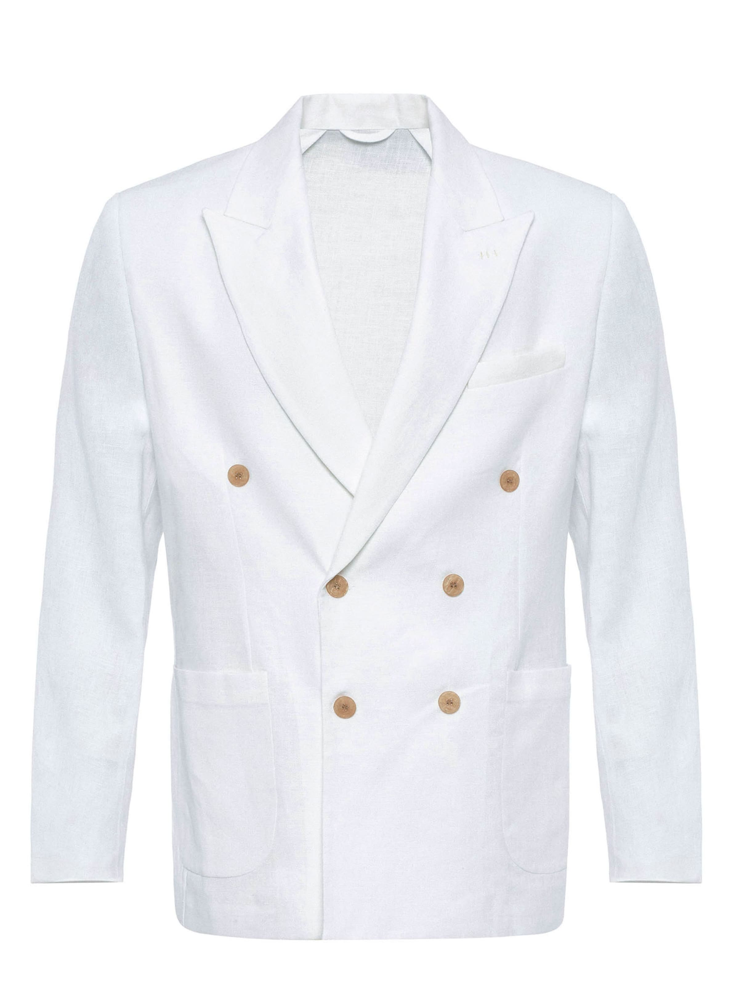 Antioch Regularny krój Pintsak w kolorze biały: przód