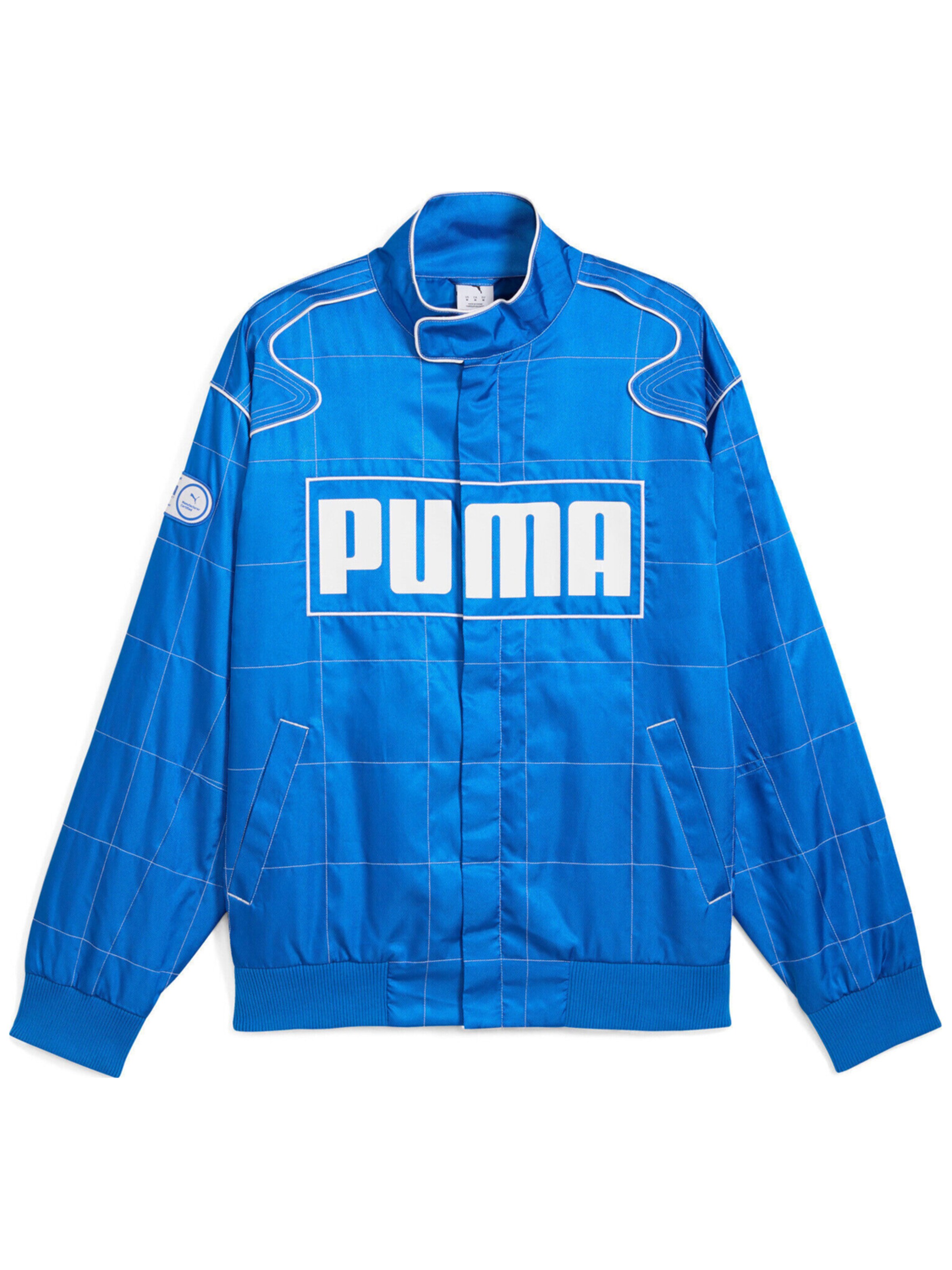 PUMA Sportjacke 'Racer'‌‌‌‌‌‌‌‌‌‌ in XL in blau, Produktansicht