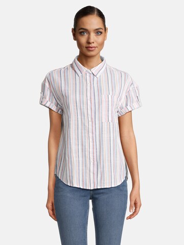 AÉROPOSTALE Blouse 'GUAZE' in Wit: voorkant