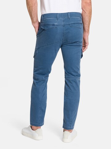 PIONEER Regular Cargohose 'Warren' in Blau