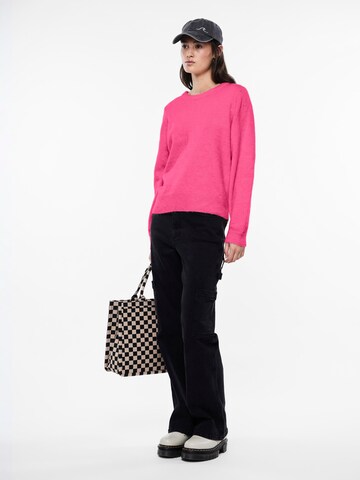 PIECES Pullover 'Karina' in Pink