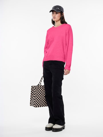 PIECES Sweater 'Karina' in Pink