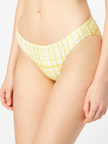 Seafolly Bikini nadrágok 'Lime' - sárga: elől